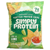 <img alt="Simply Protein, Restaurant-Style Tortilla Protein Chips, Hint of Lime, 4.58 oz (130 g)" title="Simply Protein, Restaurant-Style Tortilla Protein Chips, Hint of Lime, 4.58 oz (130 g),686207005101"