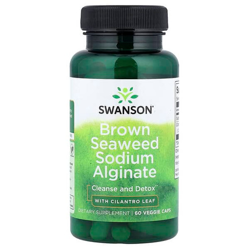 <img alt="Swanson Vitamins, Brown Seaweed Sodium Alginate with Cilantro Leaf, 60 Veggie Caps" title="Swanson Vitamins, Brown Seaweed Sodium Alginate with Cilantro Leaf, 60 Veggie Caps,087614115931"