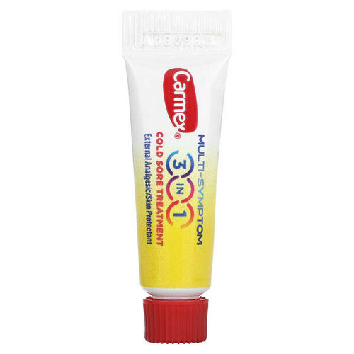 <img alt="Carmex, Multi-Symptom, 3 In 1 Cold Sore Treatment, 0.07 oz (2 g)" title="Carmex, Multi-Symptom, 3 In 1 Cold Sore Treatment, 0.07 oz (2 g),083078013912"