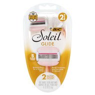 <img alt="BIC, Soleil Glide, Disposable Razors, 2 Razors" title="BIC, Soleil Glide, Disposable Razors, 2 Razors,070330734081"
