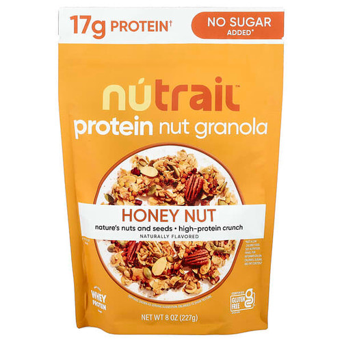 <img alt="NuTrail, Protein Nut Granola, Honey Nut, 8 oz (227 g)" title="NuTrail, Protein Nut Granola, Honey Nut, 8 oz (227 g),850047220813"