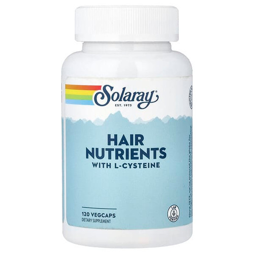 <img alt="Solaray, Hair Nutrients With L-Cysteine, 120 VegCaps" title="Solaray, Hair Nutrients With L-Cysteine, 120 VegCaps,076280047912"
