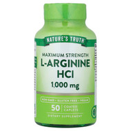<img alt="Natures Truth, L-Arginine HCL, 1,000 mg, 50 Coated Caplets" title="Natures Truth, L-Arginine HCL, 1,000 mg, 50 Coated Caplets,840093101730"