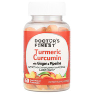 <img alt="Doctors Finest, Turmeric Curcumin Gummies With Ginger & Piperine, Peach, 60 Gummies" title="Doctors Finest, Turmeric Curcumin Gummies With Ginger & Piperine, Peach, 60 Gummies,810048610648"