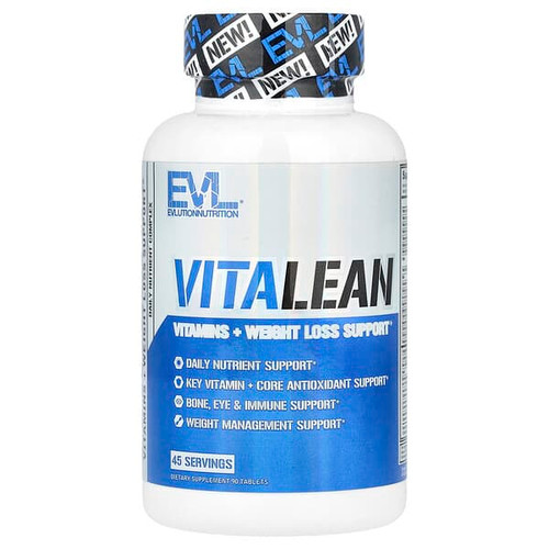 <img alt="EVLution Nutrition, VitaLean, Vitamins + Weight Loss Support, 90 Tablets" title="EVLution Nutrition, VitaLean, Vitamins + Weight Loss Support, 90 Tablets,810167100402"