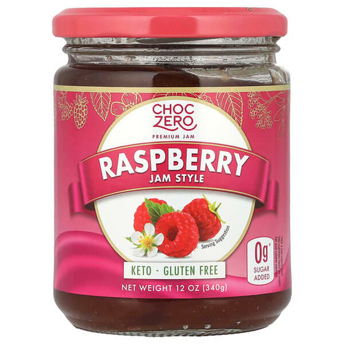 <img alt="ChocZero, Raspberry Jam Style, 12 oz (340 g)" title="ChocZero, Raspberry Jam Style, 12 oz (340 g),850035359594"
