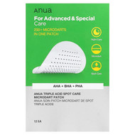 <img alt="Anua, Triple Acid Spot Care Microdart Patch, 12 Patches" title="Anua, Triple Acid Spot Care Microdart Patch, 12 Patches,8809640736797"