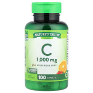 <img alt="Natures Truth, Vitamin C Plus Wild Rose Hips, 100 Caplets" title="Natures Truth, Vitamin C Plus Wild Rose Hips, 100 Caplets,840093106032"