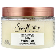 <img alt="SheaMoisture, Daily Hydration Shea Sugar Scrub, 100% Virgin Coconut Oil, 12 oz (340 g)" title="SheaMoisture, Daily Hydration Shea Sugar Scrub, 100% Virgin Coconut Oil, 12 oz (340 g),764302026440"