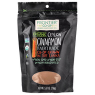<img alt="Frontier Co-op, Organic Fairtrade Ceylon Cinnamon, 5.57 oz (158 g)" title="Frontier Co-op, Organic Fairtrade Ceylon Cinnamon, 5.57 oz (158 g),089836310743"