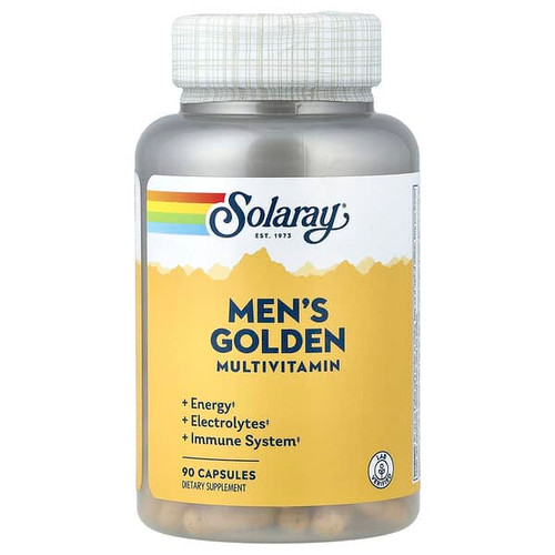 <img alt="Solaray, Mens Golden Multivitamin, 90 Capsules" title="Solaray, Mens Golden Multivitamin, 90 Capsules,076280047943"