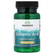 <img alt="Swanson Vitamins, Glutamic Acid, 500 mg, 60 Veggie Caps" title="Swanson Vitamins, Glutamic Acid, 500 mg, 60 Veggie Caps,087614116082"