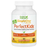<img alt="Super Nutrition, Simply One, Perfect Kids Multivitamin with B12, Blueberry, Spices, Vitamin A, and Folate, 60 Chewable Tablets" title="Super Nutrition, Simply One, Perfect Kids Multivitamin with B12, Blueberry, Spices, Vitamin A, and Folate, 60 Chewable Tablets,898220024162"