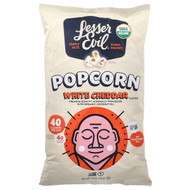 <img alt="LesserEvil, Popcorn, White Cheddar , 4.6 oz (130 g)" title="LesserEvil, Popcorn, White Cheddar , 4.6 oz (130 g),855611008361"