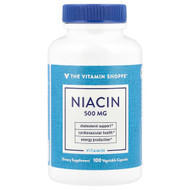 <img alt="The Vitamin Shoppe, Niacin, 500 mg , 100 Vegetable Capsules" title="The Vitamin Shoppe, Niacin, 500 mg , 100 Vegetable Capsules,766536039890"