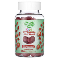 <img alt="Human Beanz, Kids, Vitamin D3 Jelly Beans, Strawberry Blast, 120 Jelly Beans (12.5 mcg per Jelly Bean)" title="Human Beanz, Kids, Vitamin D3 Jelly Beans, Strawberry Blast, 120 Jelly Beans (12.5 mcg per Jelly Bean),810048612529"