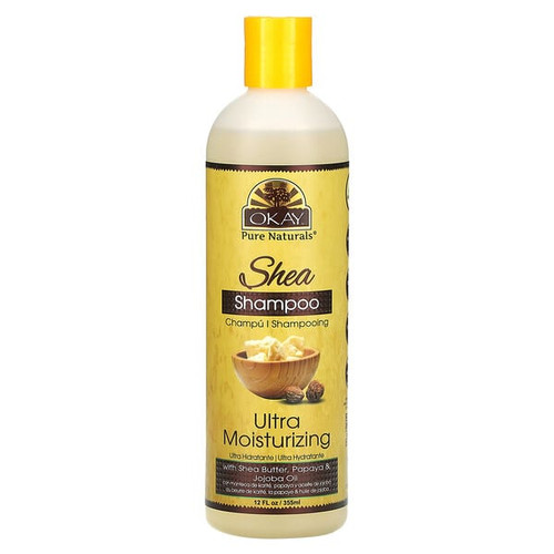 <img alt="Okay Pure Naturals, Shea Shampoo, Ultra Moisturizing , 12 fl oz (355 ml)" title="Okay Pure Naturals, Shea Shampoo, Ultra Moisturizing , 12 fl oz (355 ml),810367019351"