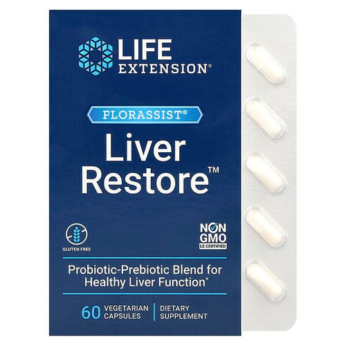 <img alt="Life Extension, FLORASSIST Liver Restore, 60 Vegetarian Capsules" title="Life Extension, FLORASSIST Liver Restore, 60 Vegetarian Capsules,737870240266"