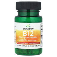 <img alt="Swanson Vitamins, Vitamin B12 Methylcobalamin, 5,000 mcg, 60 Tablets" title="Swanson Vitamins, Vitamin B12 Methylcobalamin, 5,000 mcg, 60 Tablets,087614021225"