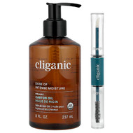 <img alt="Cliganic, Dose of Intense Moisture, Organic Castor Oil Lash & Brow Set, 8 fl oz (237 ml)" title="Cliganic, Dose of Intense Moisture, Organic Castor Oil Lash & Brow Set, 8 fl oz (237 ml),855102007767"