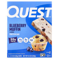 <img alt="Quest Nutrition, Protein Bar, Blueberrry Muffin , 4 Bars, 2.12 oz (60 g) Each" title="Quest Nutrition, Protein Bar, Blueberrry Muffin , 4 Bars, 2.12 oz (60 g) Each,888849005222"