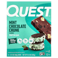 <img alt="Quest Nutrition, Protein Bar, Mint Chocolate Chunk, 4 Bars, 2.12 oz (60 g) Each" title="Quest Nutrition, Protein Bar, Mint Chocolate Chunk, 4 Bars, 2.12 oz (60 g) Each,888849003884"
