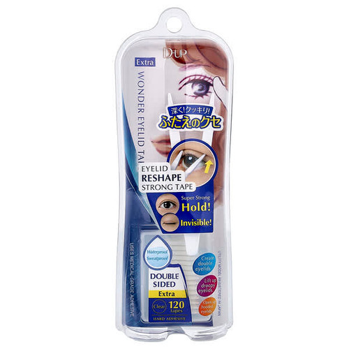 <img alt="D-UP, Wonder Eyelid Tape, Extra, Clear, 120 Tapes" title="D-UP, Wonder Eyelid Tape, Extra, Clear, 120 Tapes,4946324048235"