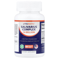 <img alt="Vitamatic, Salivarius Complex, Mint, 60 Chewable Tablets" title="Vitamatic, Salivarius Complex, Mint, 60 Chewable Tablets,810078474340"