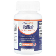 <img alt="Vitamatic, Bacillus Subtilis, 60 DRcaps Hypromellose Capsules" title="Vitamatic, Bacillus Subtilis, 60 DRcaps Hypromellose Capsules,810078474074"