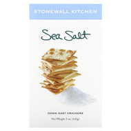 <img alt="Stonewall Kitchen, Down East Crackers, Sea Salt, 5 oz (142 g)" title="Stonewall Kitchen, Down East Crackers, Sea Salt, 5 oz (142 g),711381030943"