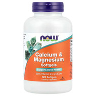 <img alt="Now Foods, Calcium & Magnesium with Vitamin D3 and Zinc, 120 Softgels" title="Now Foods, Calcium & Magnesium with Vitamin D3 and Zinc, 120 Softgels,733739012517"