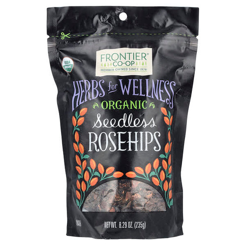 <img alt="Frontier Co-op, Organic Seedless Rosehips, 8.29 oz (235 g)" title="Frontier Co-op, Organic Seedless Rosehips, 8.29 oz (235 g),089836311115"