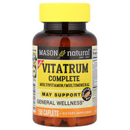 <img alt="Mason Natural, Vitatrum Complete Multivitamin-Multimineral, 150 Capsules" title="Mason Natural, Vitatrum Complete Multivitamin-Multimineral, 150 Capsules,311845181664"