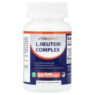 <img alt="Vitamatic, L.Reuteri Complex, 60 DRcaps Hypromellose Capsules" title="Vitamatic, L.Reuteri Complex, 60 DRcaps Hypromellose Capsules,810078473770"