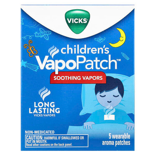 <img alt="Vicks, Childrens VapoPatch, 5 Wearable Aroma Patches" title="Vicks, Childrens VapoPatch, 5 Wearable Aroma Patches,323900040588"