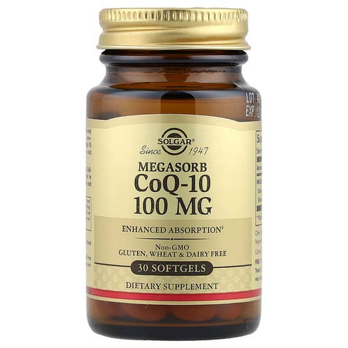 <img alt="Solgar, Megasorb CoQ-10 , 100 mg, 30 Softgels" title="Solgar, Megasorb CoQ-10 , 100 mg, 30 Softgels,033984009479"