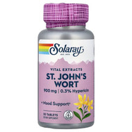 <img alt="Solaray, Vital Extracts, St. Johns Wort, 900 mg, 30 Tablets" title="Solaray, Vital Extracts, St. Johns Wort, 900 mg, 30 Tablets,076280377675"