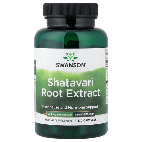 <img alt="Swanson Vitamins, Shatavari Root Extract, Standardized, 500 mg, 120 Capsules" title="Swanson Vitamins, Shatavari Root Extract, Standardized, 500 mg, 120 Capsules,087614141763"