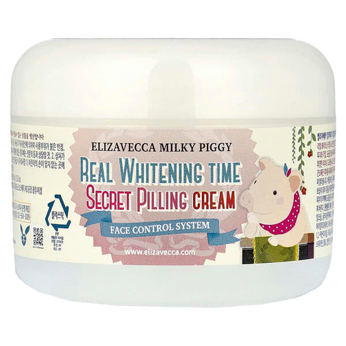 <img alt="Elizavecca, Milky Piggy, Secret Pilling Cream, Face Control System, 3.53 oz (100 g)" title="Elizavecca, Milky Piggy, Secret Pilling Cream, Face Control System, 3.53 oz (100 g),8809071369250"