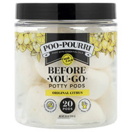 <img alt="Poo-Pourri, Before-You-Go Potty Pods, Original Citrus, 20 Pods, 8.1 oz (230 g)" title="Poo-Pourri, Before-You-Go Potty Pods, Original Citrus, 20 Pods, 8.1 oz (230 g),848858026465"