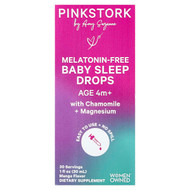 <img alt="Pink Stork, Melatonin-Free Baby Sleep Drops, Age 4 m+, Mango, 1 fl oz (30 ml)" title="Pink Stork, Melatonin-Free Baby Sleep Drops, Age 4 m+, Mango, 1 fl oz (30 ml),850038331382"