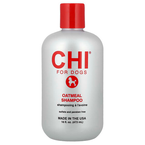 <img alt="CHI for Dogs, Oatmeal Shampoo, For Dogs, 16 fl oz (473 ml)" title="CHI for Dogs, Oatmeal Shampoo, For Dogs, 16 fl oz (473 ml),742797773322"