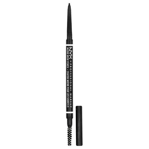 <img alt="NYX Professional Makeup, Micro Brow Pencil, 08 Black, 0.003 oz (0.09 g)" title="NYX Professional Makeup, Micro Brow Pencil, 08 Black, 0.003 oz (0.09 g),800897836900"