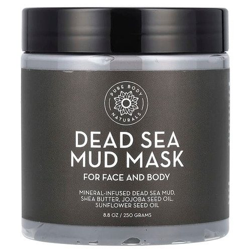 <img alt="Pure Body Naturals, Dead Sea Mud Beauty Mask, 8.8 oz (250 g)" title="Pure Body Naturals, Dead Sea Mud Beauty Mask, 8.8 oz (250 g),858416007003"