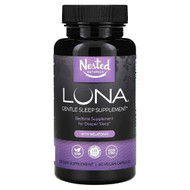 <img alt="Nested Naturals, Luna, Gentle Sleep Supplement with Melatonin, 60 Vegan Capsules" title="Nested Naturals, Luna, Gentle Sleep Supplement with Melatonin, 60 Vegan Capsules,852446007002"