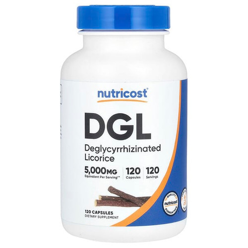 <img alt="Nutricost, DGL, 5,000 mg, 120 Capsules" title="Nutricost, DGL, 5,000 mg, 120 Capsules,810139572428"
