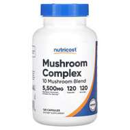 <img alt="Nutricost, Mushroom Complex, 5,500 mg, 120 Capsules" title="Nutricost, Mushroom Complex, 5,500 mg, 120 Capsules,810014674926"