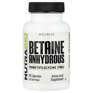 <img alt="NutraBio, Betaine Anhydrous, 90 Capsules (500 mg Per capsule)" title="NutraBio, Betaine Anhydrous, 90 Capsules (500 mg Per capsule),649908521974"