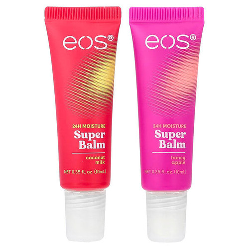 <img alt="EOS, 24H Moisture Super Balm, Coconut Milk & Honey Apple, 2 Pack, 0.35 fl oz (10 ml) Each" title="EOS, 24H Moisture Super Balm, Coconut Milk & Honey Apple, 2 Pack, 0.35 fl oz (10 ml) Each,840044712664"