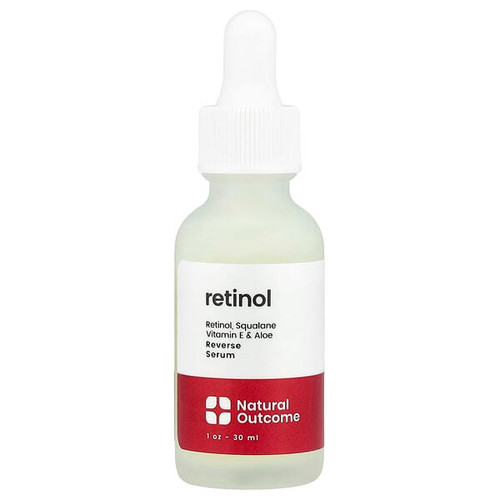 <img alt="Natural Outcome, Retinol, Reverse Serum, 1 oz (30 ml)" title="Natural Outcome, Retinol, Reverse Serum, 1 oz (30 ml),850056495196"